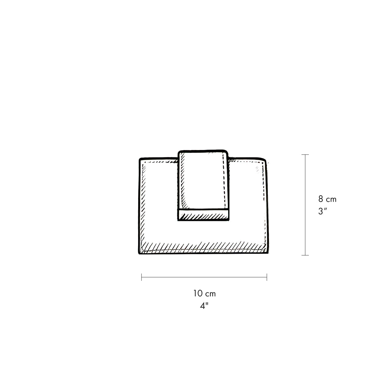 תרשים מידות.