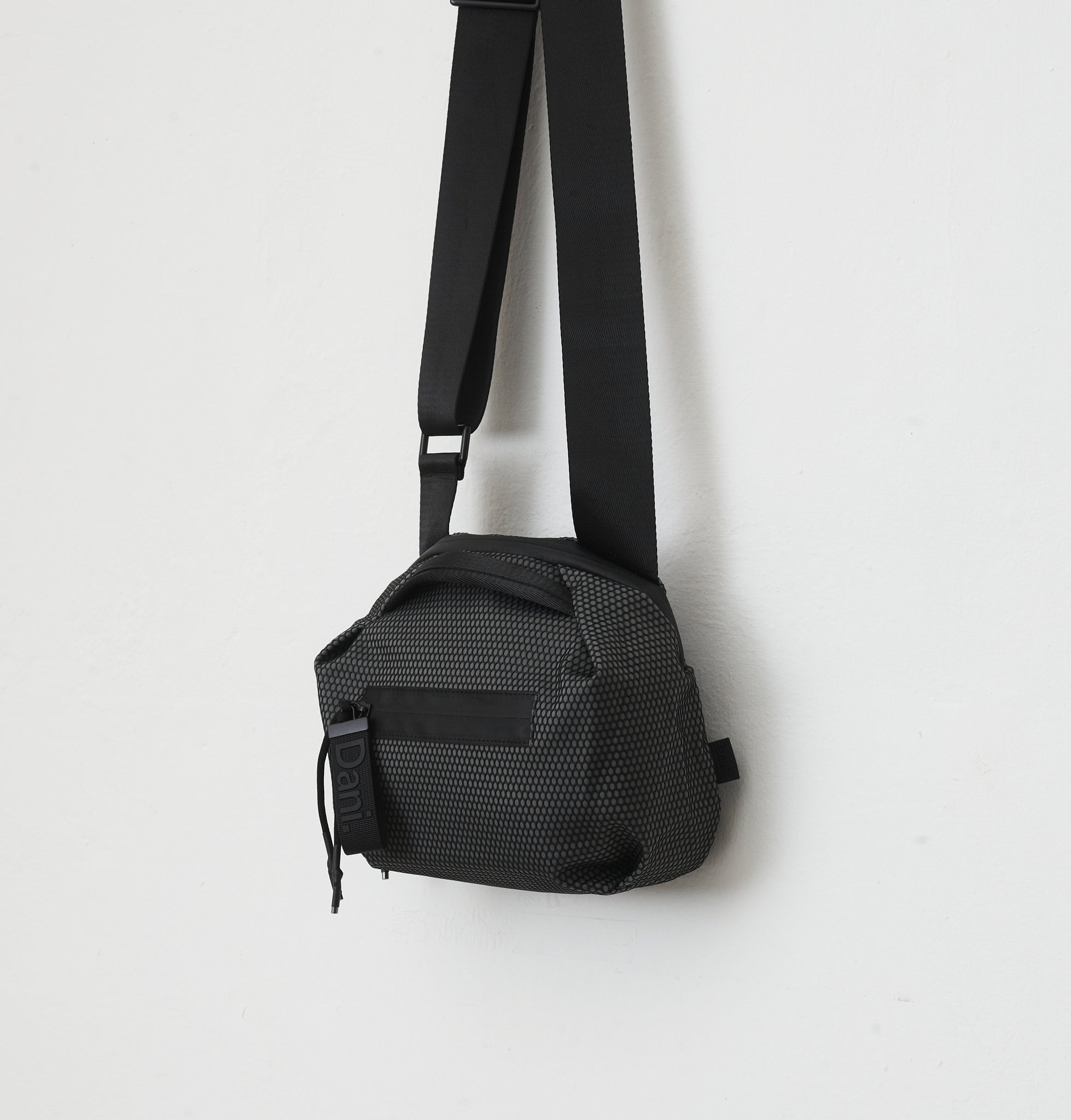 Daniella Lehavi Bonnie Crossbody Bag worn crossbody